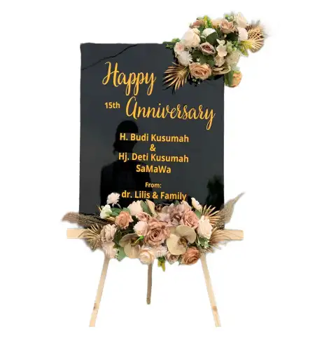 Papan Bunga Akrilik talaga